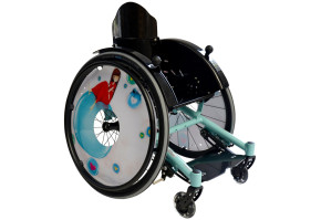 Инвалидное кресло в специальном цвете