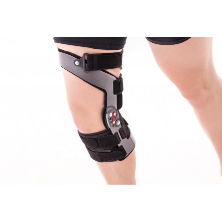 Функциональный экзоскелетный ортез колена для лыжников с шиной 2RA Reh4Mat Raptor/2ra Short