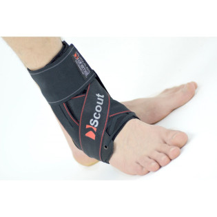 Шнурованный ортез голеностопного сустава с боковым усилением Reh4Mat Scout Am-oss-03