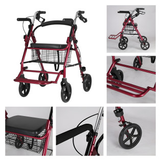 Роллатор с функцией кресло-каталки Dayang DY049151L