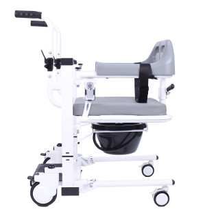 Стул санитарный с электрической регулировкой высоты и подъемником Dayang DY077602(2)-46 / DY079003