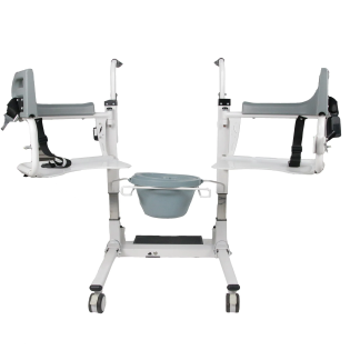 Стул санитарный с электрической регулировкой высоты и подъемником Dayang DY077602(2)-46 / DY079003