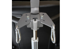 Крепеж для сумки/рюкзака (2 крючка) 6000176