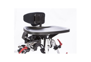 Черный литой столик 28х48 см PA5712