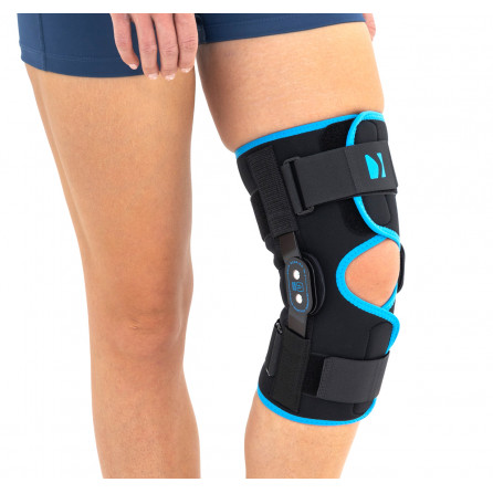 Открытый ортез коленного сустава с полицентрическими нерегулируемыми шинами Reh4Mat Am-osk-o/2