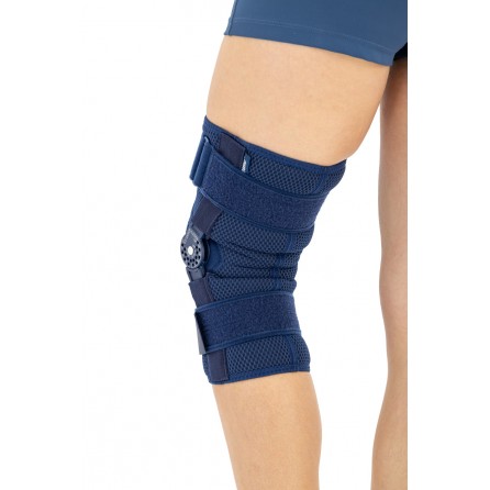 Закрытый ортез коленного сустава с регулировкой подвижности с шагом 15° и закрытым шарниром Reh4Mat Am-osk-z/1r