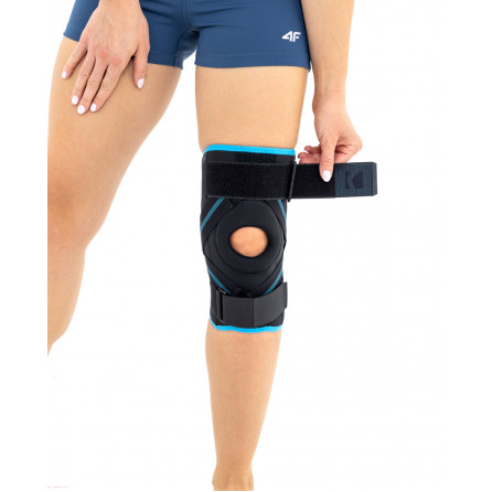 Ортез коленного сустава с упругими ребрами жесткости и крестообразной застежкой Reh4Mat Am-osk-z/s-x