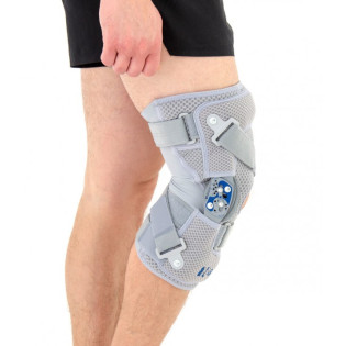 Одношинный ортез коленного сустава с регулировкой подвижности и динамичной спиральной лентой Reh4Mat Evo 2ra Am-osk-zj/2ra