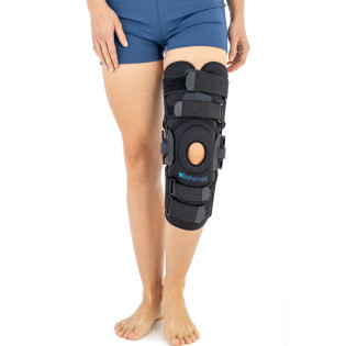 Ортез нижней конечности с регулировкой подвижности и перекрестными ремнями Reh4Mat Am-osk-zl/2r-02