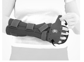 Застегните защиту для пальцев 