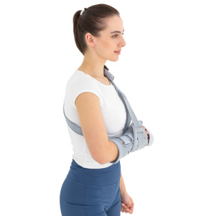 Длинный открытый ортез кисти и предплечья с отведением большого пальца и сепарацией пальцев Reh4Mat Largo 2 AM-OSN-L-02