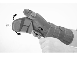 Отрегулируйте нужное положение с помощью ключа