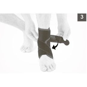 5) Застегнуть липучку 