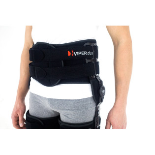Двусторонний ортез бедренного сустава с регулировкой подвижности суставов Reh4Mat Viperdual Am-sb/1re Dual