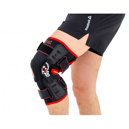 Задний открытый ортез коленного сустава с анатомическими шинами 2RA Reh4Mat As-kx-06