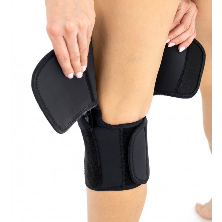 Задний открытый ортез коленного сустава с закрытыми шинами Reh4Mat As-kx-07