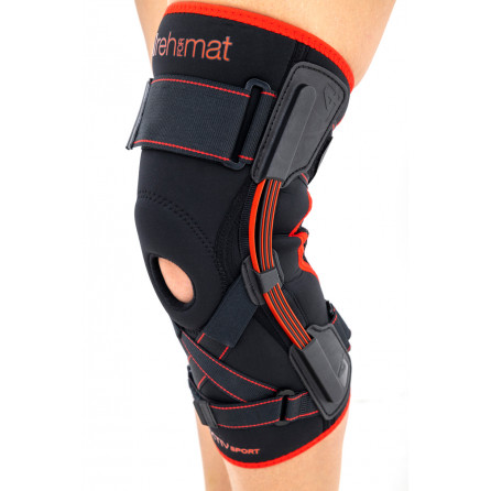 Анатомический ортез коленного сустава с эластичной шиной и усилением передней крестообразной связки Reh4Mat Reiter As-sk/a