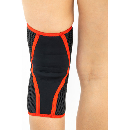 Анатомический ортез коленного сустава с ортопедическими упругими вставками и усилением передней крестообразной связки Reh4Mat As-skl/f