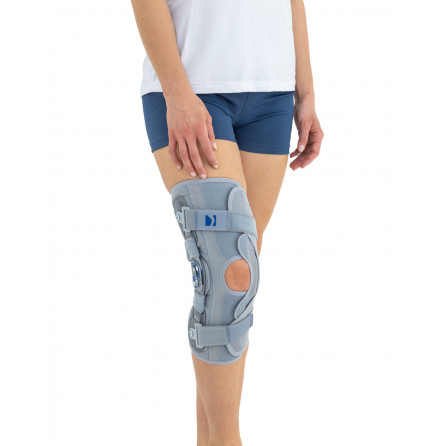 Ортез коленного сустава с регулировкой подвижности и динамичными ремнями Reh4Mat Attack 2ra