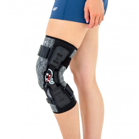 Ортез коленного сустава с шинами 2RA и усилением передней крестообразной связки Reh4Mat Eb-sk/2ra