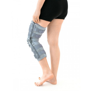 Удлиненный ортез нижней конечности с шинами 2RA и усилением передней крестообразной связки Reh4Mat ProFit Eb-skl/2ra
