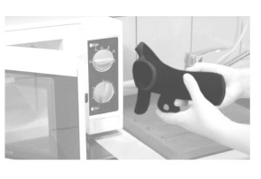 4)	Проверяем, не слишком ли горячий.  Дать слегка остыть.