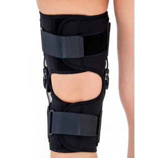 Задний открытый ортез коленного сустава с регулировкой диапазона подвижности с шагом 15° Reh4Mat Okd-04