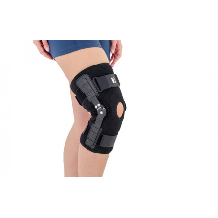 Задний открытый ортез коленного сустава с регулировкой диапазона подвижности с шагом 15° из материала ProSIX™ Reh4Mat Okd-06