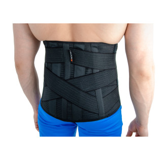 Высокий усиленный пояснично-крестцовый корсет Reh4Mat OT-10