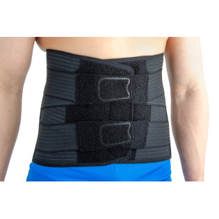 Высокий усиленный пояснично-крестцовый корсет Reh4Mat OT-10