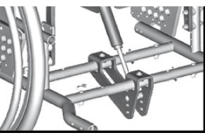 Регулировка угла наклона спинки с помощью газлифта 6180 