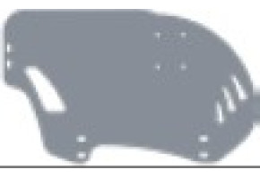 Защитные бок. элементы с направляющими бедра 4528 (2 шт) 