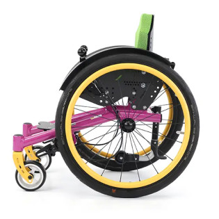 Детское инвалидное кресло-коляска активного типа с ручным приводом Sorg Mio Carbon