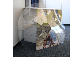 Защита на колесо прозрачная 2500 (2 шт) 