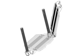 Опора для ног с подножкой Модель 5 404004 