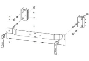 Стабилизатор для спинки 6400 